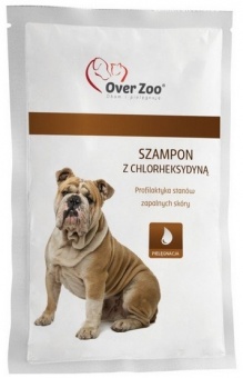 Over Zoo Szampon z chlorheksydyną dla psów saszetka 20ml