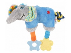 Zolux Zabawka pluszowa dla szczeniąt słoń niebieski [480080BLE]