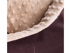 Bimbay Pokrowiec do kanapy Minky r.3 - 100x80cm brąz-beż