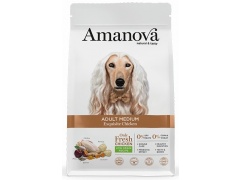 Amanova Dog Adult Medium Exquisite Chicken - kurczak 12kg [termin ważności: 20.09.2026]