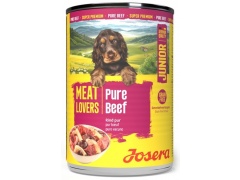 Josera Pies Meat Lovers Pure Junior Wołowina puszka 400g