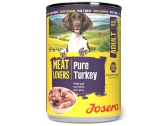 Josera Pies Meat Lovers Pure Indyk puszka 400g