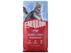 Carnilove Cat Active Salmon & Turkey Large - łosoś i indyk 400g
