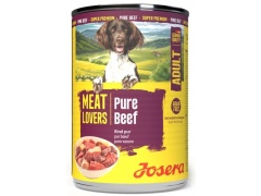 Josera Pies Meat Lovers Pure Wołowina puszka 400g