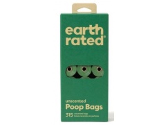 Earth Rated Woreczki ekologiczne do zbierania odchodów 21x15szt bezzapachowe
