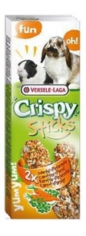 Versele-Laga Crispy Sticks Rabbit & Guinea Pig Carrot - kolby dla królików i świnek z marchewką 110g