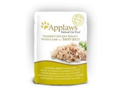 Applaws saszetka dla kota kurczak z jagnięciną w galaretce 70g