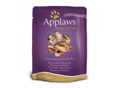 Applaws saszetka dla kota Kurczak i Dziki Ryż 70g