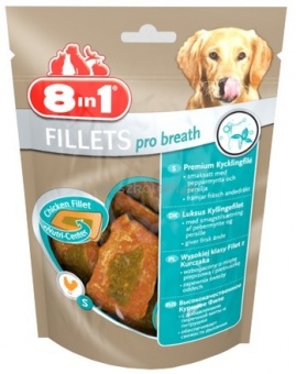 8in1 Fillets Pro Breath S - przekąska na świeży oddech 80g