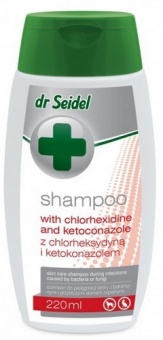 Dr Seidel Szampon z chlorheksydyną i ketokonazolem 220ml