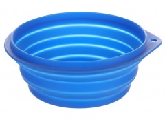 Flamingo Miska podróżna niebieska 500ml [44038]