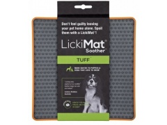 LickiMat Soother Deluxe / Tuff Jeżyk twardy pomarańczowy