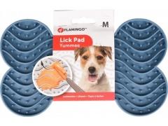 Flamingo Lick Pad Mata antystresowa M niebieska