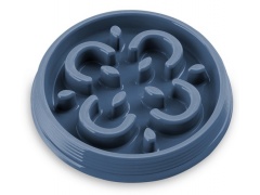 TarHong Slow Chow Medalion Indigo miska spowalniająca jedzenie mała 17,8cm / 0,25L
