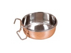 Zolux Miska zawieszana Inox 12cm 0,56L [475111]