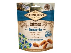 Carnilove Dog Snack Fresh Crunchy Salmon + Blueberries 200g