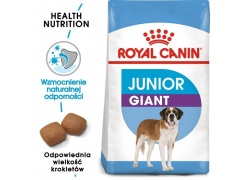 Royal Canin Giant Junior karma sucha dla szczeniąt od 8 do 18 / 24 miesiąca życia, ras olbrzymich 15kg