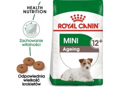 Royal Canin Mini Ageing 12 + karma sucha dla psów dojrzałych po 12 roku życia, ras małych 800g