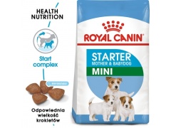 Royal Canin Mini Starter Mother&Babydog karma sucha dla szczeniąt do 2 miesiąca i suk karmiących ras małych 1kg