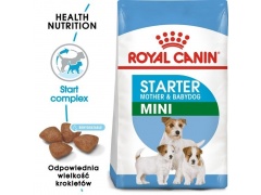Royal Canin Mini Starter Mother&Babydog karma sucha dla szczeniąt do 2 miesiąca i suk karmiących ras małych 4kg