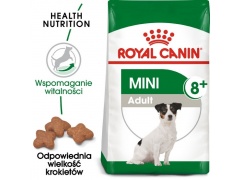 Royal Canin Mini Adult 8 + karma sucha dla psów starszych od 8 do 12 roku życia, ras małych 8kg