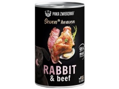 Paka Zwierzaka Seventh Heaven Rabbit & Beef puszka 400g