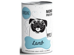 Paka Zwierzaka PEPE Lamb (jagnięcina) puszka 400g