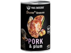 Paka Zwierzaka Seventh Heaven Pork & Plum puszka 400g