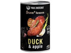 Paka Zwierzaka Seventh Heaven Duck & Apple puszka 400g
