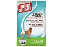 Simple Solution Pieluchy jednorazowe dla suczek XL 12szt.