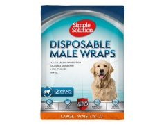 Simple Solution Pieluchy jednorazowe dla psów L 12szt.