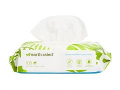 Chusteczki Earth Rated kompostowalne bezzapachowe 100szt