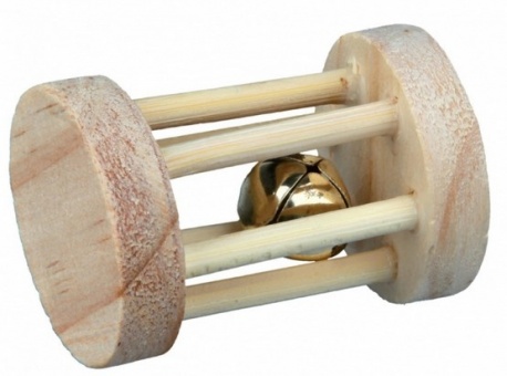 Trixie Drewniana rolka dla gryzoni 5x3,5cm [TX-6183]