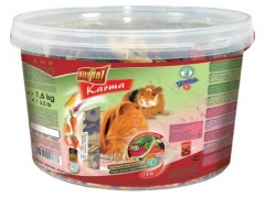 Vitapol Pokarm dla świnki morskiej 2w1 wiaderko 1,6kg [1363]
