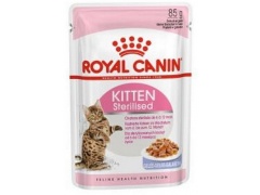 Royal Canin Kitten Sterilised karma mokra dla kociąt od 4 do 12 miesiąca życia, sterylizowanych saszetka 85g