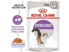 Royal Canin Sterilised w galaretce karma mokra dla kotów dorosłych, sterylizowanych saszetka 85g