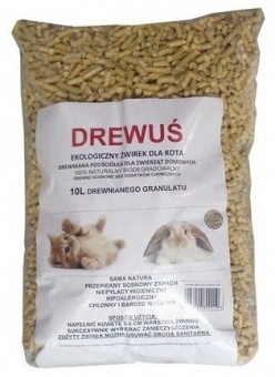 Drewuś 35L (15kg) żwir drewniany