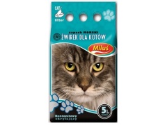 Miluś Morski żwir zbrylający bentonitowy 5L