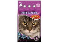 Miluś Lawenda żwir zbrylający bentonitowy 5L