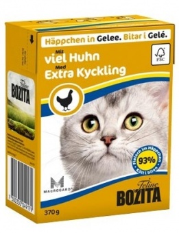 Bozita z Kurczakiem kawałki w galaretce kartonik 370g