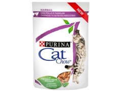 Purina Cat Chow Hairball Kurczak saszetka 85g