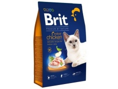 Brit Premium By Nature Cat Indoor Chicken 800g