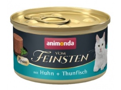 Animonda vom Feinsten Cat Adult Mus Kurczak + Tuńczyk puszka 85g