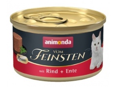 Animonda vom Feinsten Cat Adult Mus Wołowina + Kaczka puszka 85g