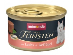 Animonda vom Feinsten Cat Adult Mus Łosoś + Drób puszka 85g