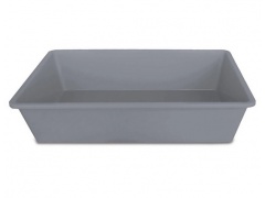 Zolux Kuweta 1 - 40x30x10cm szara [96669]