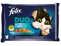 Felix Fantastic Duo Uczta Oceanu galaretka saszetki 4x85g
