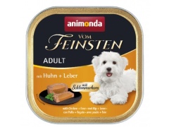 Animonda vom Feinsten Dog Adult Kurczak i Wątróbka tacka 150g