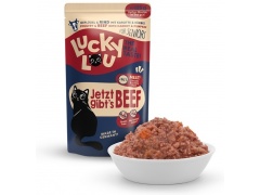 Lucky Lou Lifestage Senior Drób i wołowina saszetka 125g