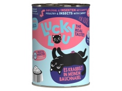 Lucky Lou Lifestage Adult Drób i owady puszka 400g